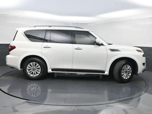 Aspen White Tricoat 2023 Nissan Armada SV 2WD