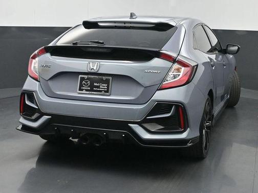 Gray 2021 Honda Civic Sport