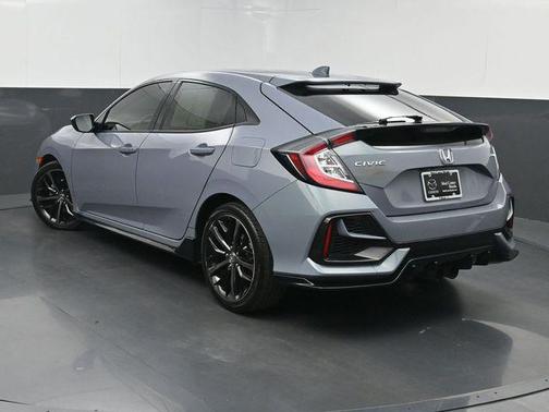 Gray 2021 Honda Civic Sport