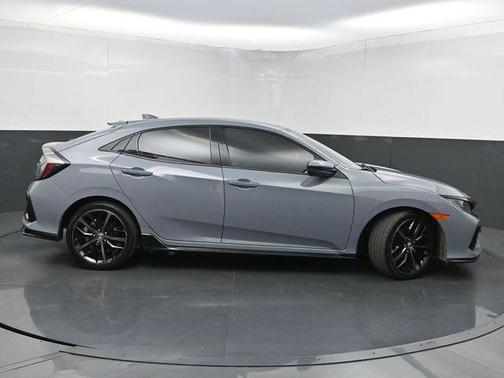 Gray 2021 Honda Civic Sport
