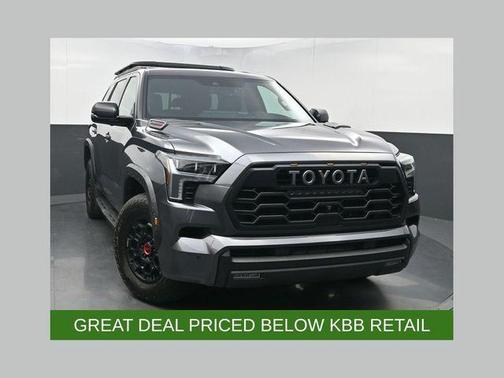 Magnetic Gray Metallic 2025 Toyota Sequoia TRD Pro