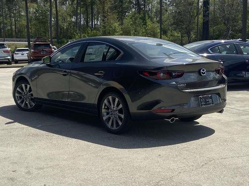 Machine Gray Metallic 2026 Mazda Mazda3 FWD w/Preferred Package