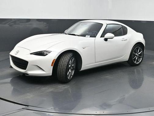Snowflake White Pearl Mica 2023 Mazda MX-5 Miata RF Grand Touring