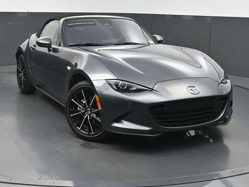 Machine Gray Metallic 2025 Mazda MX-5 Miata Grand Touring