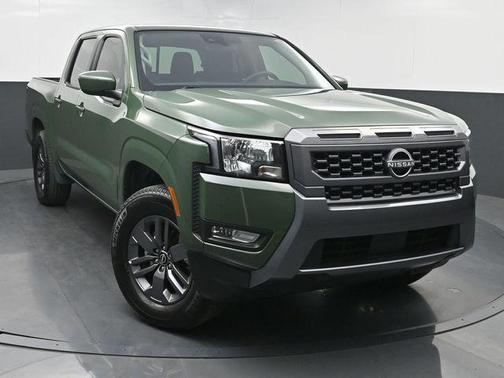 Tactical Green Metallic 2025 Nissan Frontier SV