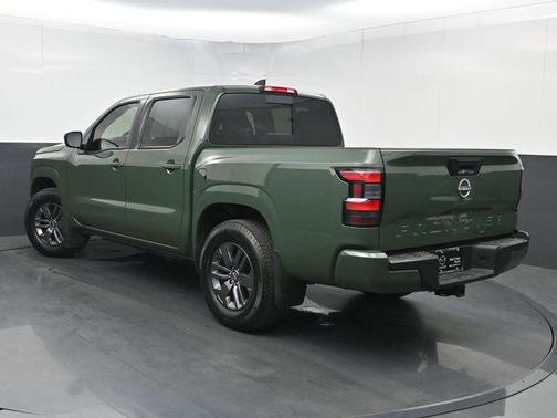 Tactical Green Metallic 2025 Nissan Frontier SV