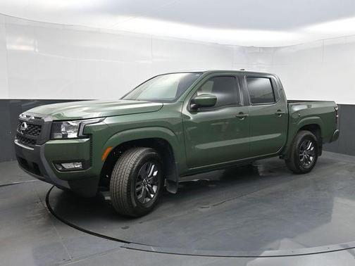 Tactical Green Metallic 2025 Nissan Frontier SV