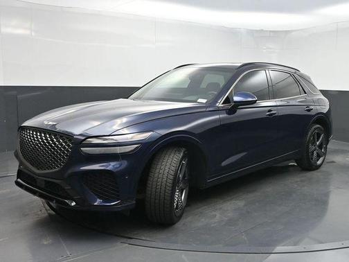 Adriatic Blue 2022 Genesis GV70 3.5T AWD Sport