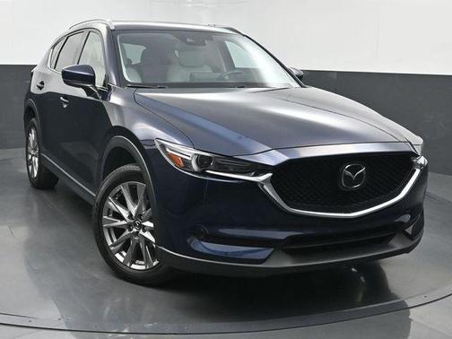Deep Crystal Blue Mica 2021 Mazda CX-5 Grand Touring