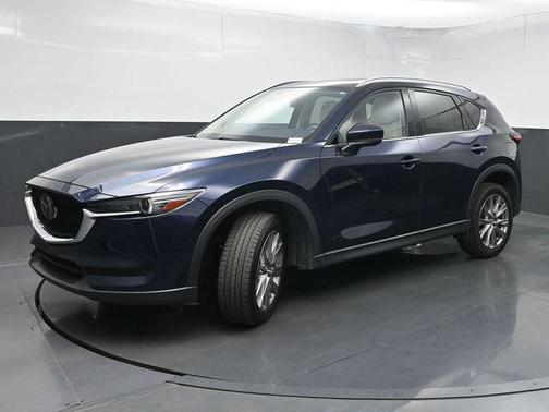Deep Crystal Blue Mica 2021 Mazda CX-5 Grand Touring
