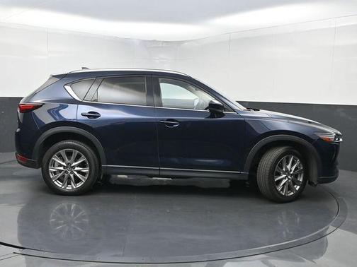 Deep Crystal Blue Mica 2021 Mazda CX-5 Grand Touring
