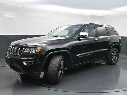 Diamond Black Crystal Pearlcoat 2018 Jeep Grand Cherokee Limited