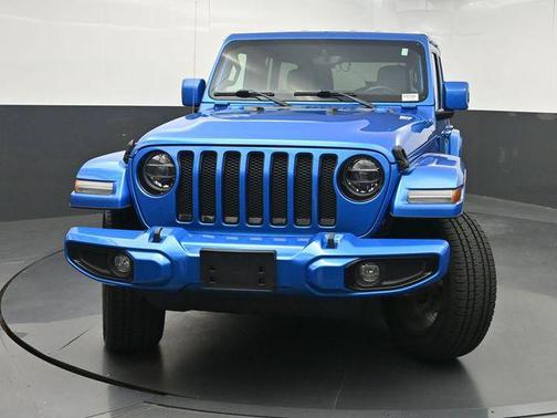 Hydro Blue Pearlcoat 2021 Jeep Wrangler Unlimited Sahara