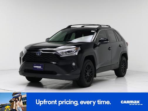Black 2021 Toyota RAV4 Hybrid XLE Premium