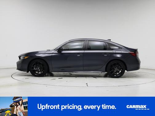 Gray 2025 Honda Civic Hybrid Sport Touring