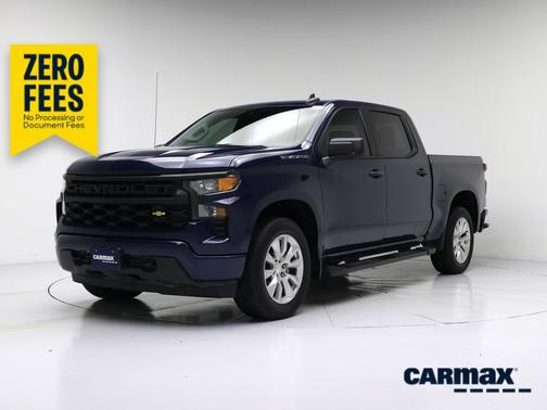 Blue 2023 Chevrolet Silverado 1500 Custom