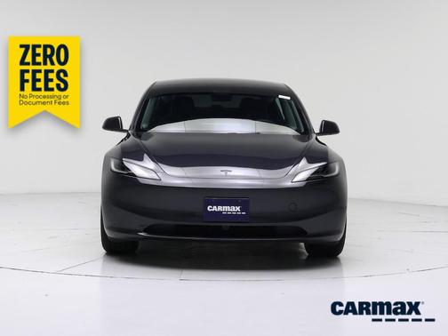 Gray 2025 Tesla Model 3 Long Range