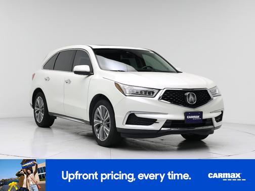 White 2017 Acura MDX