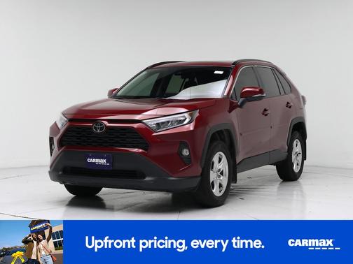 Red 2020 Toyota RAV4 XLE