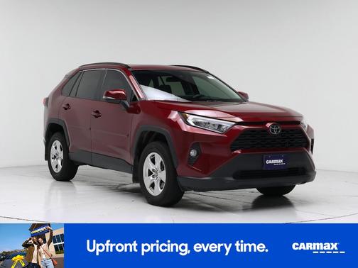 Red 2020 Toyota RAV4 XLE