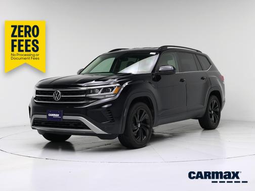 Black 2022 Volkswagen Atlas SE w/Tech