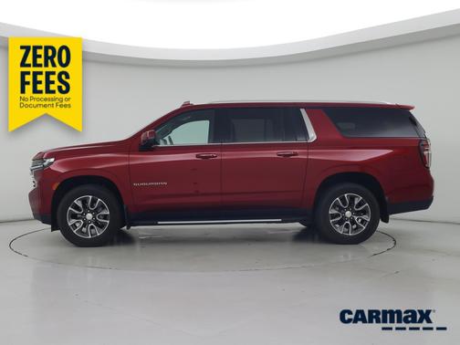 Red 2021 Chevrolet Suburban LT