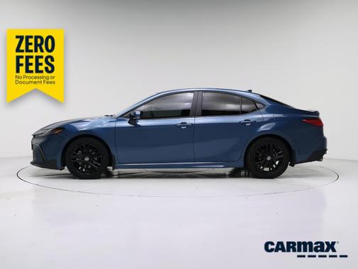 Blue 2025 Toyota Camry SE
