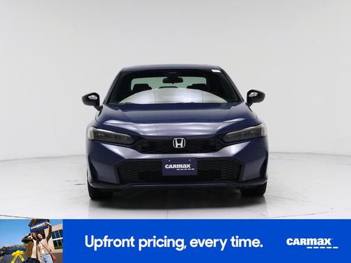 Blue 2025 Honda Civic Hybrid Sport