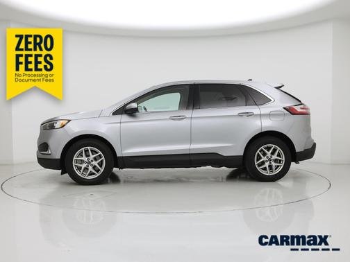 Silver 2022 Ford Edge SEL