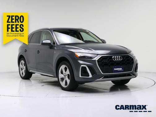 Gray 2022 Audi Q5 S-Line Premium Plus