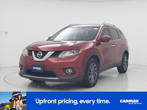 Red 2016 Nissan Rogue SL