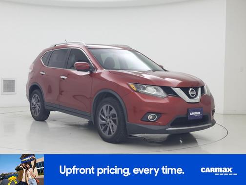 Red 2016 Nissan Rogue SL