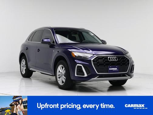 Blue 2022 Audi Q5 S-Line Premium