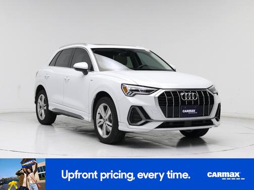 White 2022 Audi Q3 S-Line Premium Plus