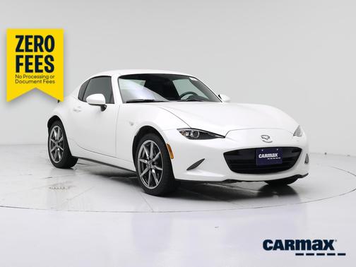 White 2022 Mazda MX-5 Miata RF Grand Touring