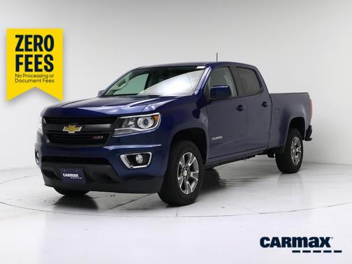 Blue 2019 Chevrolet Colorado Z71
