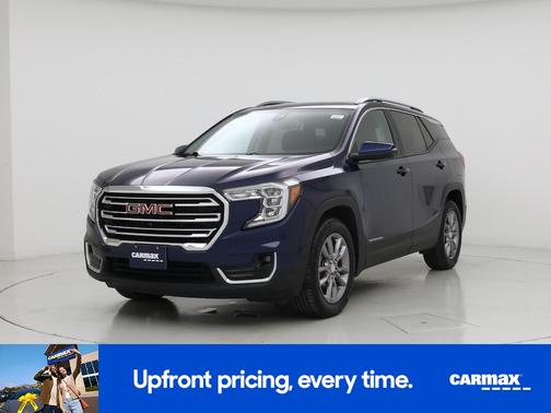 Blue 2022 GMC Terrain SLT