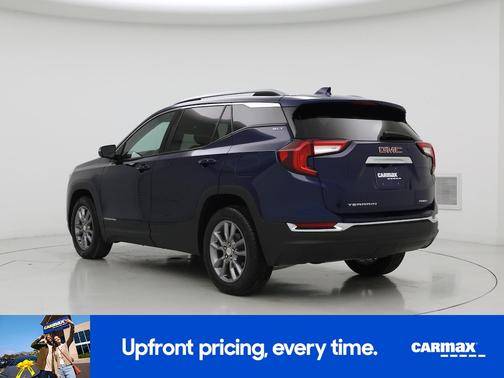 Blue 2022 GMC Terrain SLT