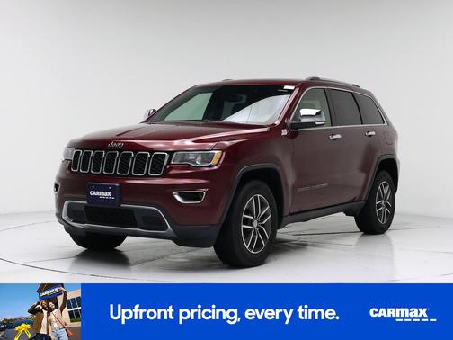 Red 2018 Jeep Grand Cherokee Limited