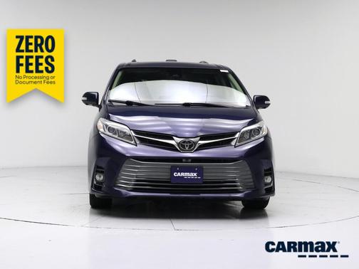 Blue 2020 Toyota Sienna Limited Premium