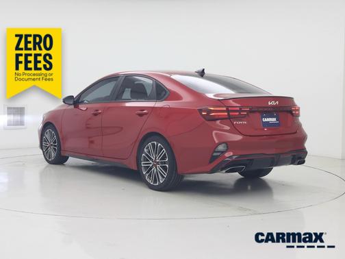 Red 2023 Kia Forte GT
