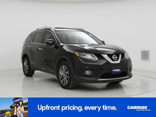 Black 2015 Nissan Rogue SL