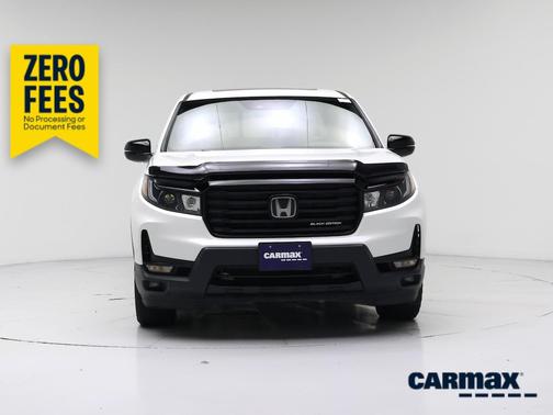 White 2021 Honda Ridgeline Black Edition