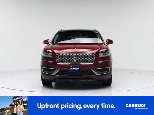 Red 2019 Lincoln Nautilus Reserve