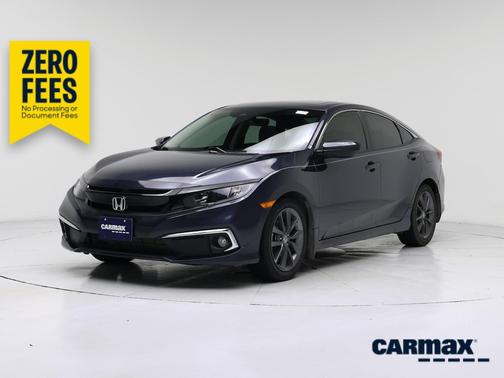 Blue 2021 Honda Civic EX-L
