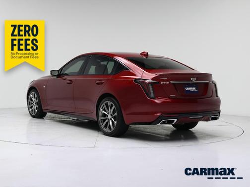Red 2021 Cadillac CT5 Sport