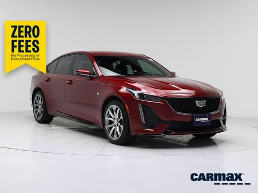 Red 2021 Cadillac CT5 Sport
