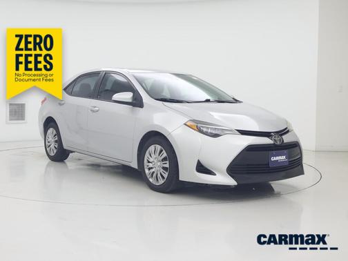 Silver 2017 Toyota Corolla LE