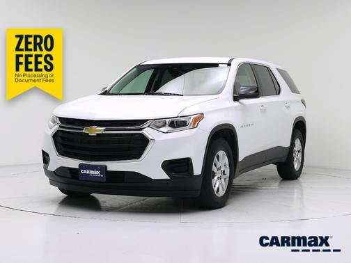 White 2021 Chevrolet Traverse LS