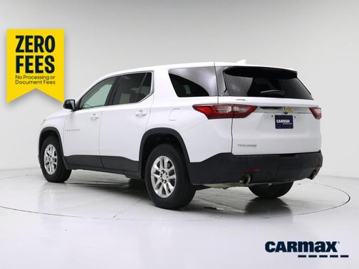 White 2021 Chevrolet Traverse LS